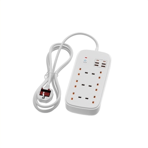 Power Strip với Cổng USB 6-way Ổ cắm 4 USB + 2 Type-C cổng Power Strip bảo vệ tăng mở rộng phổ Power Strip - Product Image 6