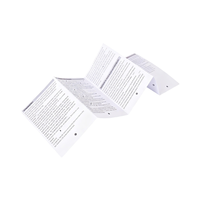 Service d'impression de brochures rigides sur mesure A4/A5/A6, logo personnalisé, papier écologique pour catalogue, dépliant, prospectus, menu de restaurant