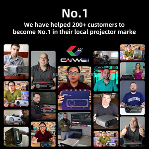 Oem/ODM Hot a10q 4k Máy chiếu 1450ANSI xách tay LED/LCD Đèn Bluetooth 3D stereo cho doanh nghiệp ngoài trời sử dụng chúng tôi cắm - Product Image 5