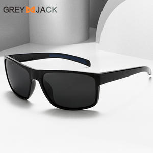 Lunettes de soleil polarisées Greyjack, monture noire en PC, verres TAC photochromiques UV400, lunettes de sport d'extérieur - Product Image 1