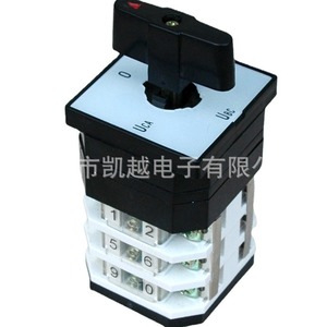 Interruptor Rotativo Populace de 3 Polos y 3 Posiciones para Gabinete de Control de Grupo Electrógeno YH3-3 - Product Image 4