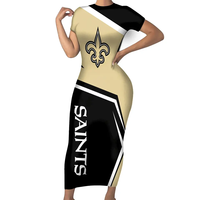 Robes d'été, robe maxi décontractée sexy, robe de fête d'équipe sportive, robes longues élégantes pour femmes