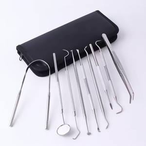 SURGIRIGHT Kit de Higiene Dental Manual, Herramientas Dentales de Acero Inoxidable de Diseño Único, Escalador de Limpieza Profunda, Juego de Cuidado de Dientes - Product Image 1