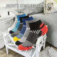 Chaussettes décontractées à compression personnalisées en coton tricoté respirant, chaussettes mi-mollet à soutien gradué pour usage quotidien, logo OEM