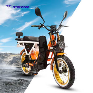 TXED Factory 2 plazas multiusos bicicleta <span class=keywords><strong>de</strong></span> tierra eléctrica freno <span class=keywords><strong>de</strong></span> disco hidráulico motocicleta eléctrica bicicleta <span class=keywords><strong>con</strong></span> coche lateral - Product Image 6