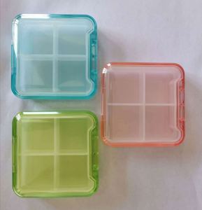 กล่องยาพลาสติกคุณภาพพรีเมียม 4 ช่อง ใช้งานง่าย สำหรับจัดการยาประจำวัน - Product Image 3