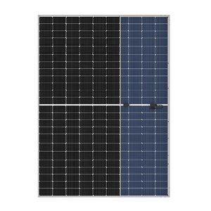 2024 populaire Mono Bifacial Paneles Solares 550 Watt 48V Prix compétitif pour la maison ou les systèmes d'énergie solaire industrielle - Product Image 1
