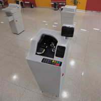 Machine à compter les billets de banque 2008D Smart Floor Bundle, machine à compter les billets de banque et les billets de banque, affichage rotatif 2008D