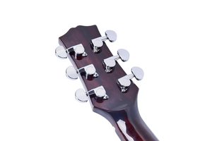 Chitarra Elettrica Acustica Kaysen Baby Blue, OEM Cinese, Corpo Solido - Product Image 3