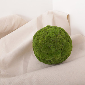 Installation artistique suspendue en bambou avec boules <span class=keywords><strong>de</strong></span> mousse éternelle, décoration végétale sphérique pour intérieur, idéale pour les centres commerciaux et l'aménagement paysager - Product Image 6