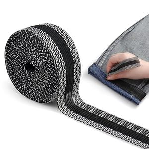Parche Termoadhesivo de Poliéster para Reparación de Bordes de Pantalones, Ideal para Jeans y Proyectos de <span class=keywords><strong>Costura</strong></span> DIY - Product Image 2