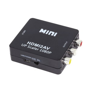 Convertidor SYONG de <span class=keywords><strong>RCA</strong></span> a HDMI 1080P, <span class=keywords><strong>Adaptador</strong></span> AV a HDMI de Plástico con Cable <span class=keywords><strong>Mini</strong></span> USB para TV - Product Image 4