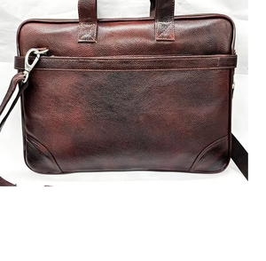 Sac bandoulière homme grande capacité en cuir PU imperméable, mallette de bureau et de voyage avec sangle réglable - Product Image 2