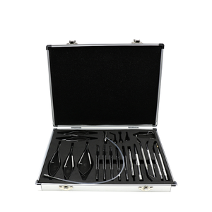 Kit de Cirugía Oftálmica Menor para Cataratas Blush Surgical SI-OIS-0001, 21 Piezas de Acero Inoxidable, con Estuche Rígido OEM y Caja - Product Image 1