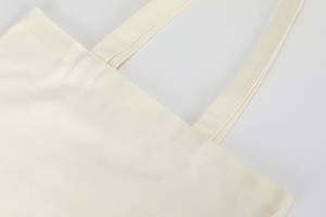 Sac à main en toile de coton pur personnalisable, sac de shopping réutilisable de couleur unie, design élégant - Product Image 5