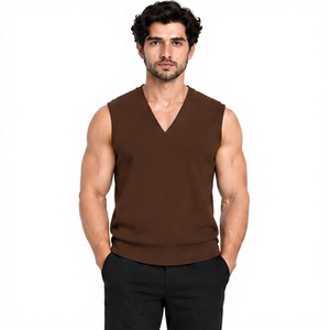 Pull en maille vintage pour homme avec logo personnalisé, pull d'hiver chaud, pull à col rond, pull en maille tendance en gros - Product Image 1