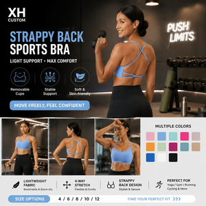 New Women's Thin Strap <b>Open</b> Back Yoga <b>Bra</b> Vest, Breathable Summer Fitness Sports Top - Product Image 2