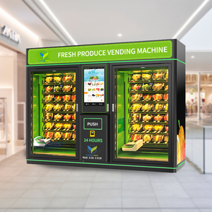 Vfresh Thiết Kế Phổ Biến Tự Dịch Vụ Máy <span class=keywords><strong>Combo</strong></span> Trái Cây Tươi Salad Rau Máy Bán Hàng Tự Động - Product Image 5