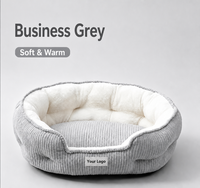 Lit pour chien de grande taille moderne, coussin en tissu épais pour toutes les saisons, pour Teddy, Corgi, utilisation en intérieur