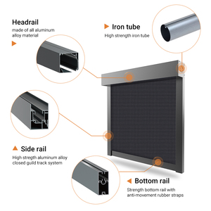 ZHENPIN stores roulants d'<span class=keywords><strong>extérieur</strong></span> motorisés coupe-vent et imperméables <span class=keywords><strong>moteur</strong></span> intelligent stores et stores télécommandés taille personnalisée - Product Image 5