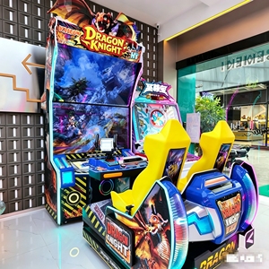 Simulador de Movimiento 4D Dragon Knight: Máquina de Entretenimiento Dinámica de Doble Asiento con Escenarios de Juego Enriquecidos - Product Image 1