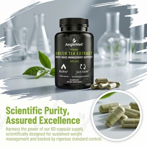 Capsules d'extrait <span class=keywords><strong>de</strong></span> thé vert AegleWell, complément alimentaire pour la gestion <span class=keywords><strong>de</strong></span> la masse corporelle et <span class=keywords><strong>de</strong></span> l'énergie, capsules brûle-graisses pour un ventre plat - Product Image 3
