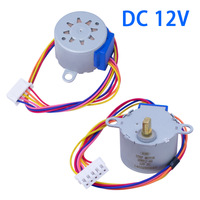 28BYJ48+ULN2003 Papan Penggerak Motor Stepper Industri 4-fase 5-kawat 5V12V Motor Reduksi