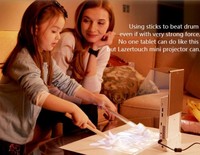 Projecteur interactif Tactile Kiosque de Table de 21 pouces Virtuel Écran Tactile