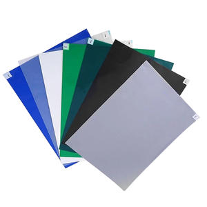 Одноразовый 30-слойный Очищаемый клейкий коврик из синей полиэтиленовой пленки для чистки обуви, защита от пыли и пыли - Product Image 1