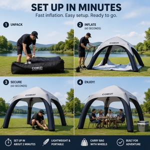 Inflatable Air Marquee Gazebo <b>Tent</b> Outdoor Advertising Spider Inflatable <b>Canopy</b> Dome <b>Tents</b> - Product Image 6