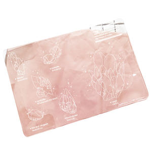 Cubierta protectora de material PU de alta calidad para cuaderno, cubierta de <span class=keywords><strong>planificador</strong></span> impresa brillante para oficina de estudiantes - Product Image 6