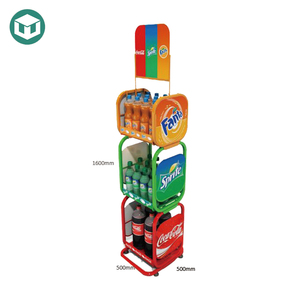 Estantería Metálica de 3 Niveles <span class=keywords><strong>WOW</strong></span>, Independiente, Construcción de Hierro Resistente, Tamaño y Color Personalizables, Fácil Montaje para Latas de Cerveza - Product Image 4