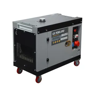 10kva 9kw 400V EMC移动静音动力发动机组柴油发电机