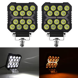 Luz de trabajo blanca de nuevo diseño, 14 luces Led LED <span class=keywords><strong>4x4</strong></span> 12V-24V, focos Led DRL automáticos, lámpara auxiliar, luz de conducción de coche para coche - Product Image 4
