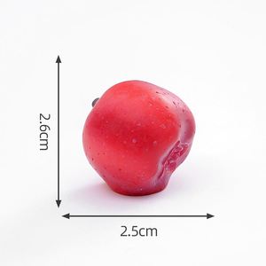 Llavero Mini Personalizado 3D de Frutas, Verduras, Dulces, Comida Rápida Artificial, Resina, Naranja, Frambuesa, Uva, Juguetes para Casa de Muñecas y Niños - Product Image 4