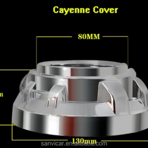 Sanvi 3.0 Inch Car Headlight <b>Projector</b> Lens Cover Shrouds for Xenon <b>Projector</b> Lens <b>Light</b> and 3 Inch hid Headlight - Product Image 5