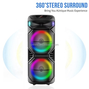 Altavoz Bluetooth TTD1515 <span class=keywords><strong>de</strong></span> <span class=keywords><strong>15</strong></span> Pulgadas con Bajos Adicionales, Altavoces <span class=keywords><strong>de</strong></span> Alta Potencia con Salida Dual, Altavoz con Ruedas para Fiestas <span class=keywords><strong>de</strong></span> Karaoke al Aire Libre con Micrófono Inalámbrico - Product Image 6