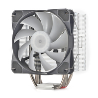 Ventilador de CPU Gamer de alta calidad 6 Heatpipe Radiator RGB CPU Cooler Fan para 115X1366 2011