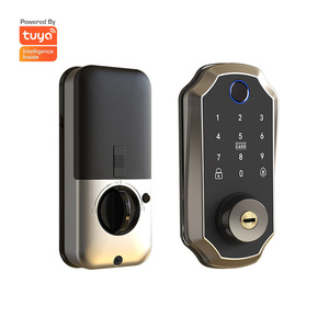 Điện tử kỹ thuật số thẻ thông minh tuya khóa cửa với bàn phím vân tay thông minh Keyless Chốt Cửa Khóa - Product Image 1