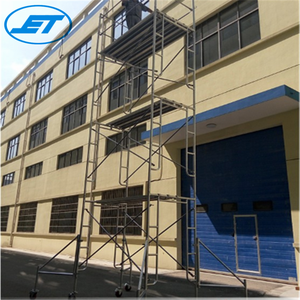 Легкий каркас строительных лесов для внутренней отделки, покраска потолка, портативный складной дизайн, Легкая транспортировка - Product Image 1