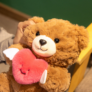 Nuovo Regalo di San Valentino: Orsacchiotto Gigante con Cuore, Morbido Peluche per Bambini, Orsacchiotto con Simbolo d'<span class=keywords><strong>Amore</strong></span> per Ragazze - Product Image 5