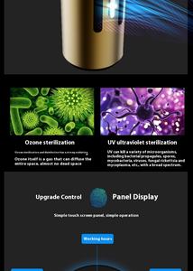 Désinfection intelligente 360 Armoire à <span class=keywords><strong>chaussures</strong></span> rotative moderne en bois haute verticale cylindrique Rack Home Door Storage Narrow - Product Image 6