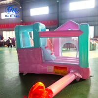 Offre Spéciale licorne nouveau Design gonflable videur maison de rebond enfants gonflable château sautant château plein d'entrain Commercial avec toboggan