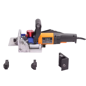 เครื่องเชื่อมบิสกิตแบบสองขาเครื่องต่อนิ้วแผ่นลามิเนตพร้อมเดือย<span class=keywords><strong>ปลาย</strong></span>คู่สำหรับงาน minnow - Product Image 1