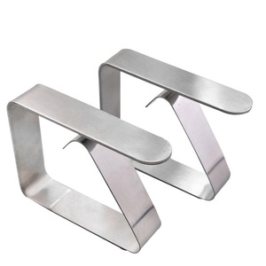 <span class=keywords><strong>Pince</strong></span> à <span class=keywords><strong>nappe</strong></span> en acier inoxydable, Gadget de cuisine - Product Image 5