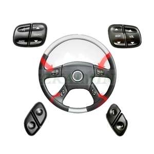 Nuevo OEM 21997738 21997739 1999442 1999443 juego de interruptores de Control de volumen de Radio para volante para Yukon Chevrolet <span class=keywords><strong>Hummer</strong></span> H2 - Product Image 1