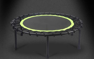 KWO Gymnastique Entraînement Extérieur <span class=keywords><strong>Jeux</strong></span> Élastiques Soft Play Single Mini Poignée Pliable Rebondisseur Offres Intérieur Trampoline Rond pour Enfants - Product Image 2