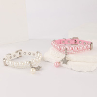 Collier pour chien et chat avec un joli design et un pendentif mignon en perles