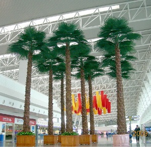 Künstliche riesige Palme für Garten dekor Kunden spezifische Größe 1000 CM Fiberglas stamm Hoch imitiertes Laub LS 063 - Product Image 2