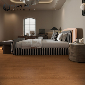 Керамогранитная плитка под дерево 150x900 мм, цельная, противоскользящая, для внутренних помещений: вилл, отелей, апартаментов, спален, гостиных. - Product Image 6